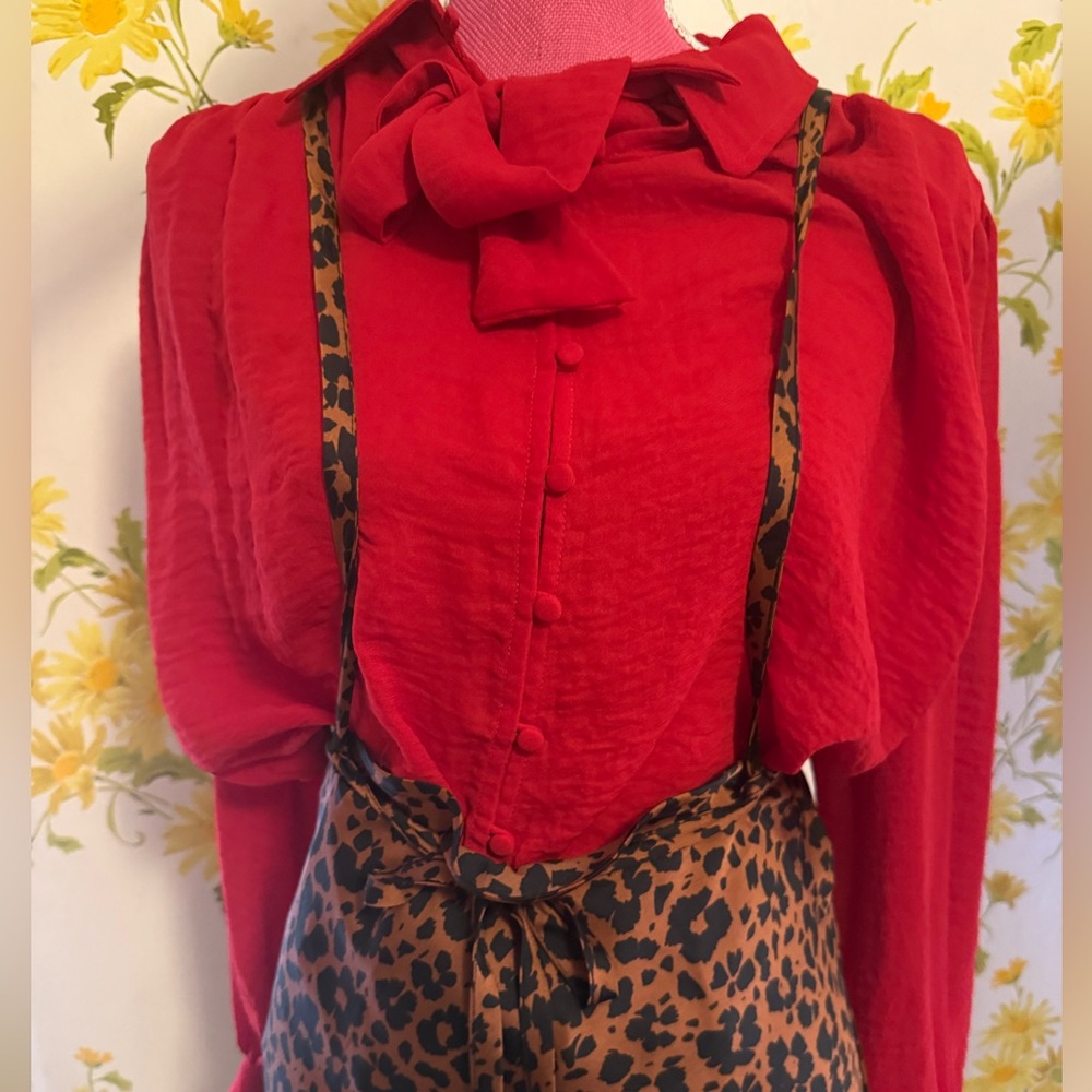 NEW Dress Forum Stylish Animal Print Midi Skirt size M - Picture 14 of 15